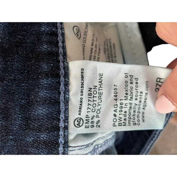 Adriano Goldschmied the Farrah skinny jeans size 27 Women’s Dark Wash - Picture 6 of 7